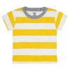 Gerber Baby & Toddler Boys' Short Sleeve Pocket Tees, 3-Pack, Neat Neutrals, 0-3 Months - 3 of 4