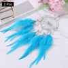 Unique Bargains Small Handmade Macrame Dream Catchers for Home Decoration 2 Pcs - 3 of 4
