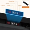 60" Electric Fireplace, Wall Mounted or Recessed, Remote and Touch Control, 12 Flame Colors, 3 Brightness Levels, 9 H Timer, 750/1500W Heater - 2 of 4