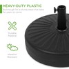 Best Choice Products Fillable Plastic Patio Umbrella Base Stand, Pole Holder w/ Adjustment Knob - image 3 of 4