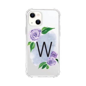 OTM Essentials Apple iPhone 15 Plus/iPhone 14 Plus Monogram Clear Tough Edge Floral Case - 1 of 4