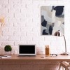 Stupell Industries Collage of Neutral Tone Abstract Shapes Blue Beige - 2 of 4