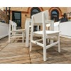 POLYWOOD Modern Studio Urban Outdoor Patio Armless Chair - 3 of 4
