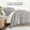Chevron & Polka Dots Pattern Premium  3PC Duvet Cover & Shams Set, Ultra Soft, Easy Care - Becky Cameron - 2 of 4