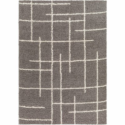 Hauteloom Rectangle Area Rug Gray : Target