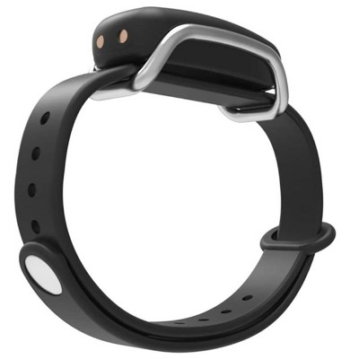 BOND TOUCH Single Vibrating Waterproof Bluetooth Long Distance Connection Bracelet with 4 Day Battery Life for iOS and Android Devices, Black