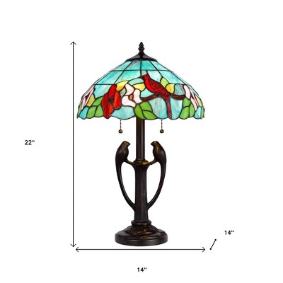 HomeRoots Tiffany Table Lamp - Thumbnail 5