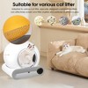 Self-Cleaning Cat Litter Box, Smart Automatic Cat Litter Box, Automatic Scooping and Odor Removal, 2.4G WiFi App Control - 2 of 4