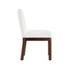 Meridian Furniture,Conrad Linen Textured Fabric Dining Chair - 4 of 4