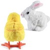 PREXTEX Hopping Bunny Toy, Yellow - 3 of 4