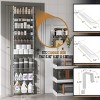 Home-Complete 9-Tier Over the Door Organizer with Adjustable Shelves, White - 3 of 4