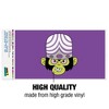 Powerpuff Girls Mojo Jojo Head Automotive Bumper Sticker - 3 of 4