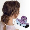Unique Bargains Fashion Animal Pattern Hair Clips Hairdo Clip Orange 1 Pc - 2 of 4