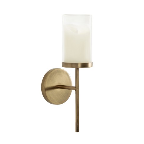 Kate And Laurel Blaise Metal Wall Sconce Target