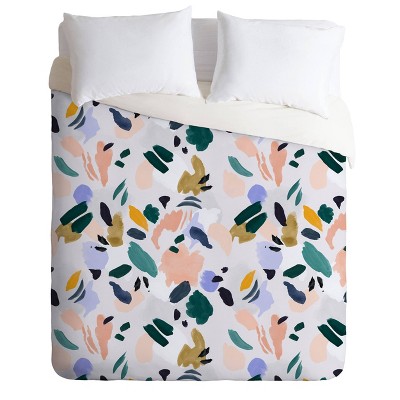Marta Barragan Camarasa Terrazzo Brushstrokes Comforter Set - Deny Designs