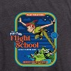 Women's - Peter Pan - Flight School Direct to Never Land Short Sleeve Graphic T-Shirt - 2 of 4
