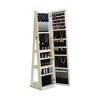 Hrinhom 65"H Full Length Mirror 360° Swivel Jewelry Cabinet With Led Light - 3 of 4