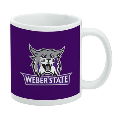 Weber State University Primary Logo Ceramic Coffee Mug Novelty Gift Mugs for Coffee Tea and Hot Drinks 11oz White
