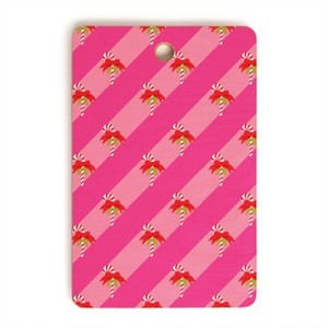 Camilla Foss Candy Cane Cutting Board Rectangle -Deny Designs - 1 of 3