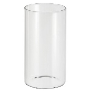 Unique Bargains High Borosilicate Glass Wear Resistant Clear Cylinder Vase - 1 of 4