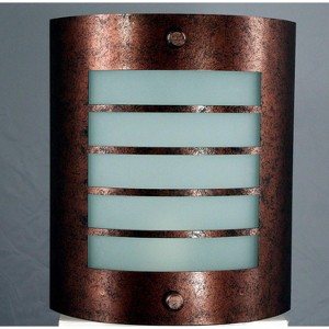Cal Lighting LA-163-RU Wall Lamp, Rust Finish - 1 of 1
