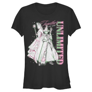 Juniors Wicked Elphaba and Glinda Together We Are Unlimited T Shirt - 1 of 4