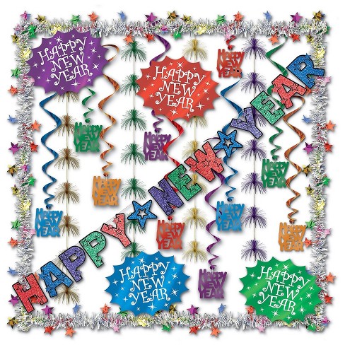 Beistle 23-Piece New Year Decorating Kit 88607 - image 1 of 1