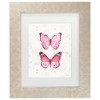 Trademark Fine Art Lisa Audit Obviously Pink 11A Matted Framed Art - 2 of 4