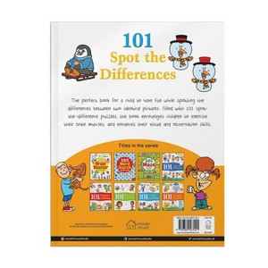 101 Spot the Differences - (101 Fun Activities) by  Wonder House Books (Paperback) - 1 of 1