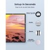 120-inch Portable Projector Screen, 4K HD 16:9, Wrinkle-Free and Foldable for Indoor and Outdoor, Home Theater and Backyard - 4 of 4