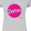 Women's - Barbie - Mattel Barbie Burst Fitted Graphic T-Shirt - 2 of 3