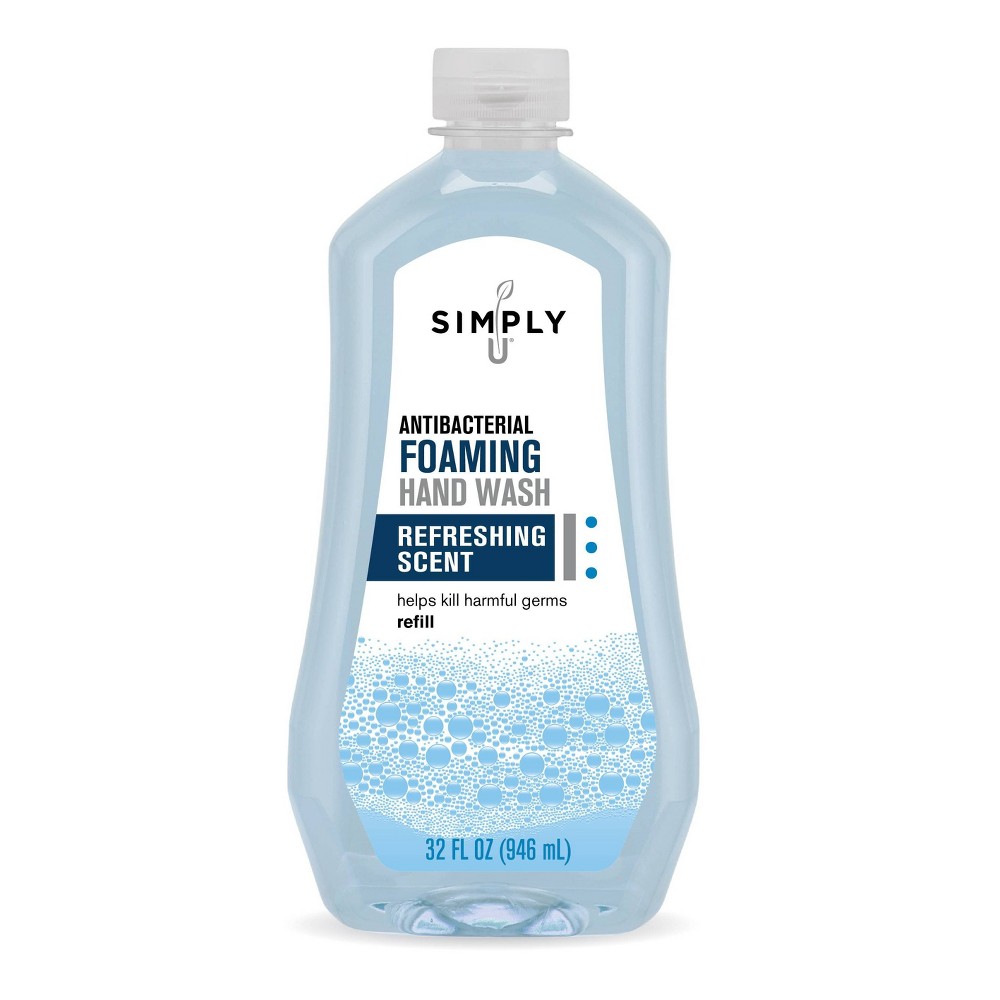 Photos - Shower Gel Simply U Foaming Hand Soap Refresh Scent - 32 fl oz