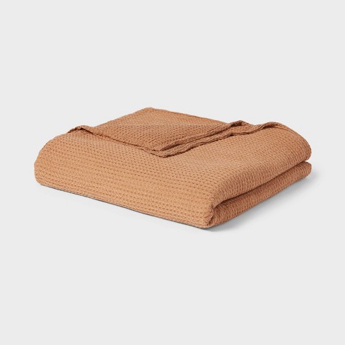 Tencel® Lyocell Waffle Bed Blanket - Threshold™ : Target