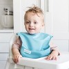 Tiny Twinkle Mess-Proof and Waterproof Baby Food Bib for Boys or Girls, Machine Washable and BPA-Free w/Adjustable Closure - 4 of 4