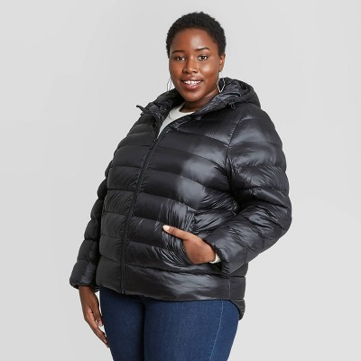 puffer jacket women plus size