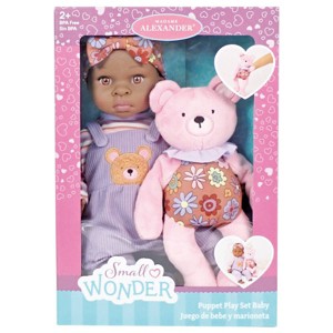 Madame Alexander 14" Small Wonder Dark Skin Tone Play Time Baby Doll - 1 of 4