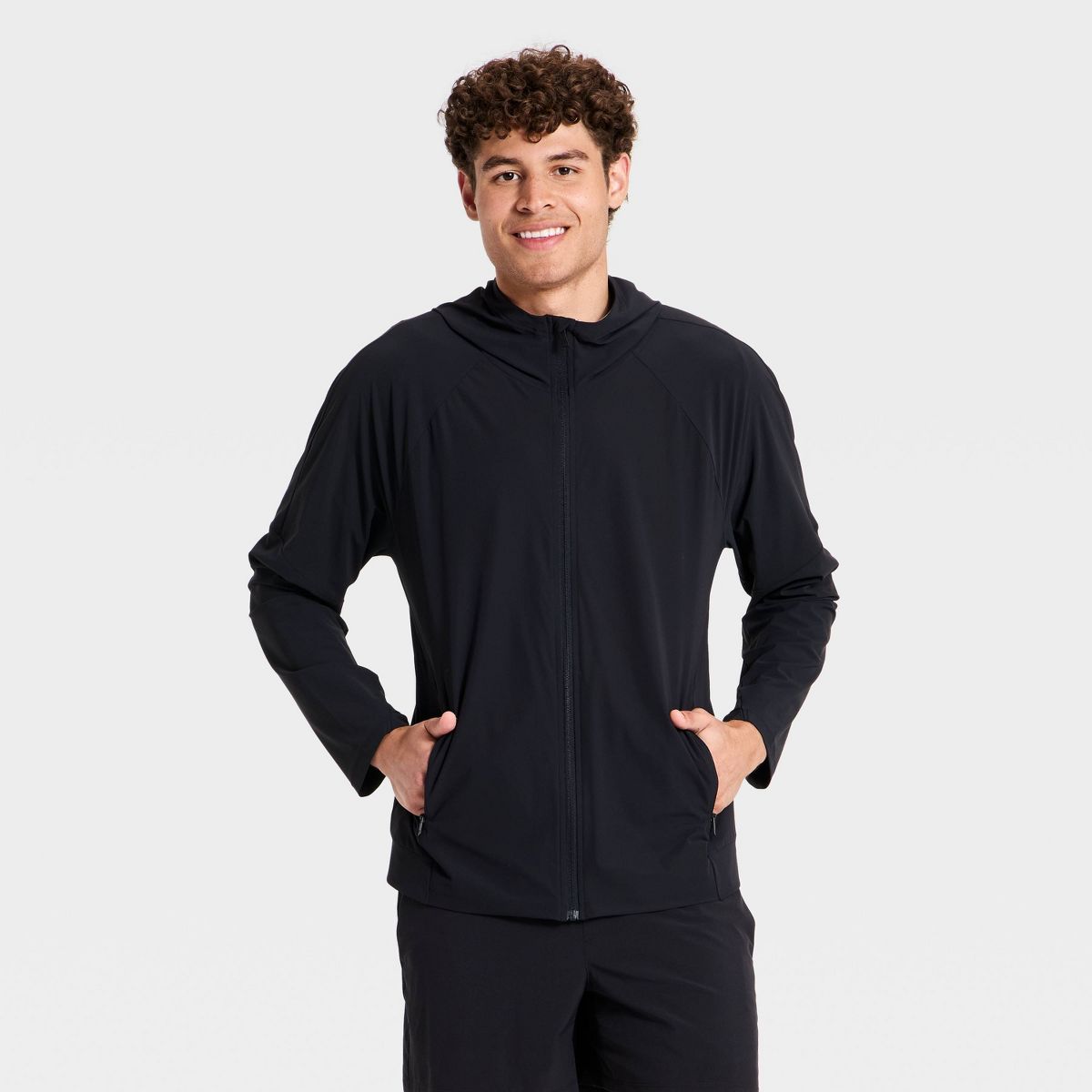 Men's Full Zip Warm-Up Jacket - All In Motion™