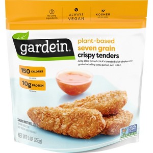 Gardein Vegan Plant-Based Frozen Seven Grain Crispy Tenders - 9oz - 1 of 4