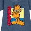 - Garfield - Garf Pixel Square Graphic Short Sleeve Fleece Dress - 2 of 4