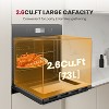 GASLAND 24" 2.6 Cu.ft Built-in Convection Single Wall Electric Oven with Rotisserie, Black, ES611TB - 2 of 4