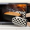 REGALWOVEN Soft Cotton Oven Mitts, Heat Resistant Cooking Gloves, Flexible Gripping for Baking, Kitchen Mitts Set - 4 of 4