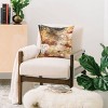 16"x16" Madart Inc. Heavenly Earth Duncanson Abstract Square Throw Pillow - Deny Designs: Machine Washable, Indoor Decor - 2 of 4