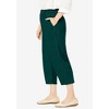 Woman Within Women's Plus Size 7-Day Denim Capri - 4 of 4