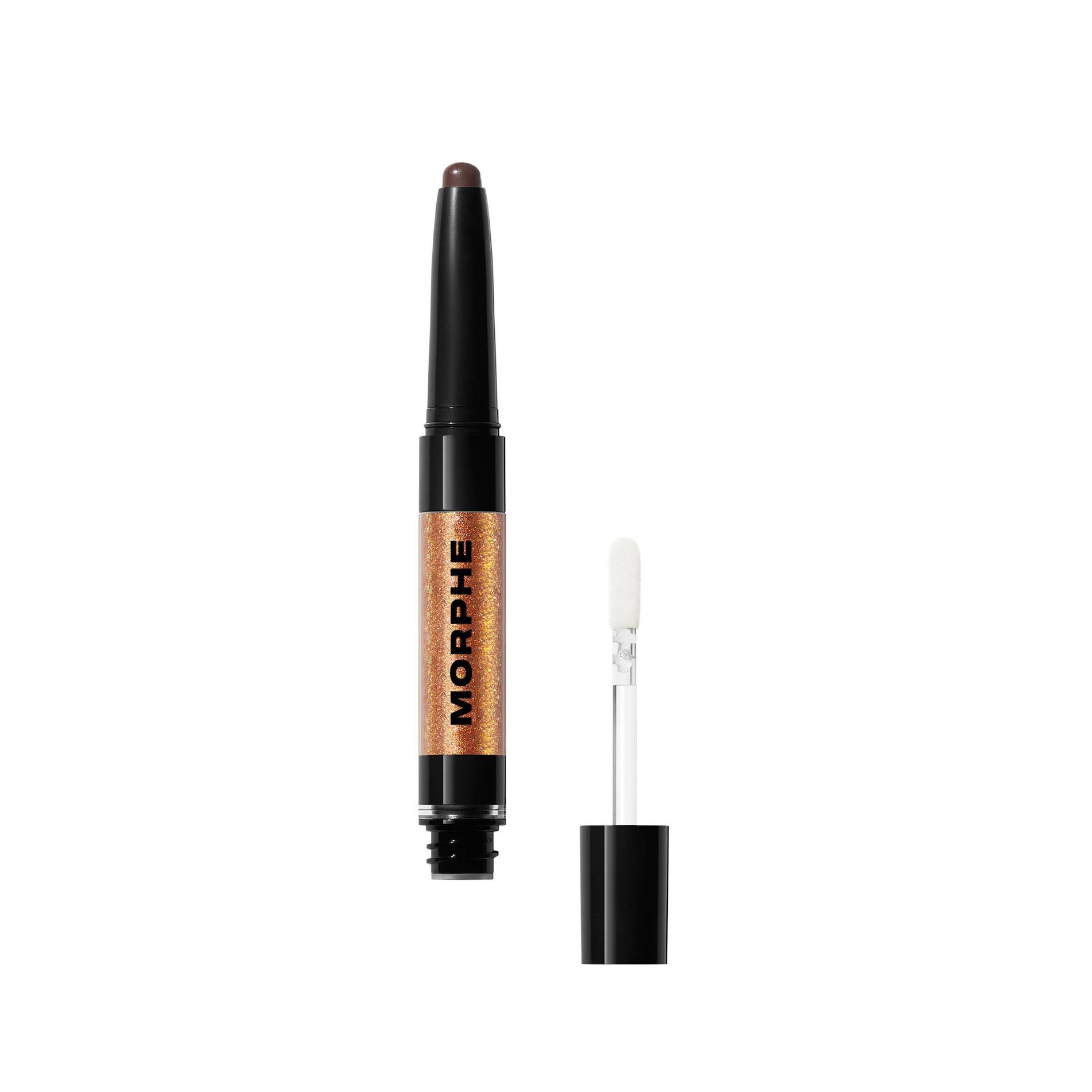 Morphe Mixed Signals Dual-Ended Cream & Liquid Shadow Stick - Self-Aware/Don't Care  - 0.028oz - Ulta Beauty