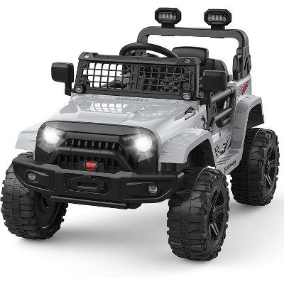 12V Kids Ride-On Truck Car, Electric Off-Road Vehicle with Parent Remote Control, 3 Speed, ASTM Certified Battery Powered Toy for Toddlers