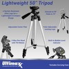Ultimaxx UM-TR50 50" Aluminum Tripod with 3-Way Pan Head and Quick Release (Silver) - 3 of 4