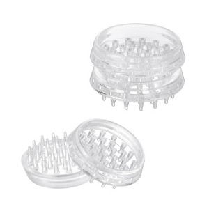 Unique Bargains Plastic Wear Resistant Clear Spiked Furniture Carpet Protectors - 1 of 4