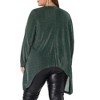 Agnes Orinda Women's Plus Size Velvet Sequin Sparkly Party Long Sleeve Lightweight Cardigans - 4 of 4