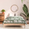 Deny Designs Kids' Little Arrow Design Co Elephants Marching Comforter Bedding Set - 3 of 3