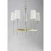 Maxim Lighting Uptown 5 - Light Chandelier in  Satin Brass/Polished Nickel - 4 of 4